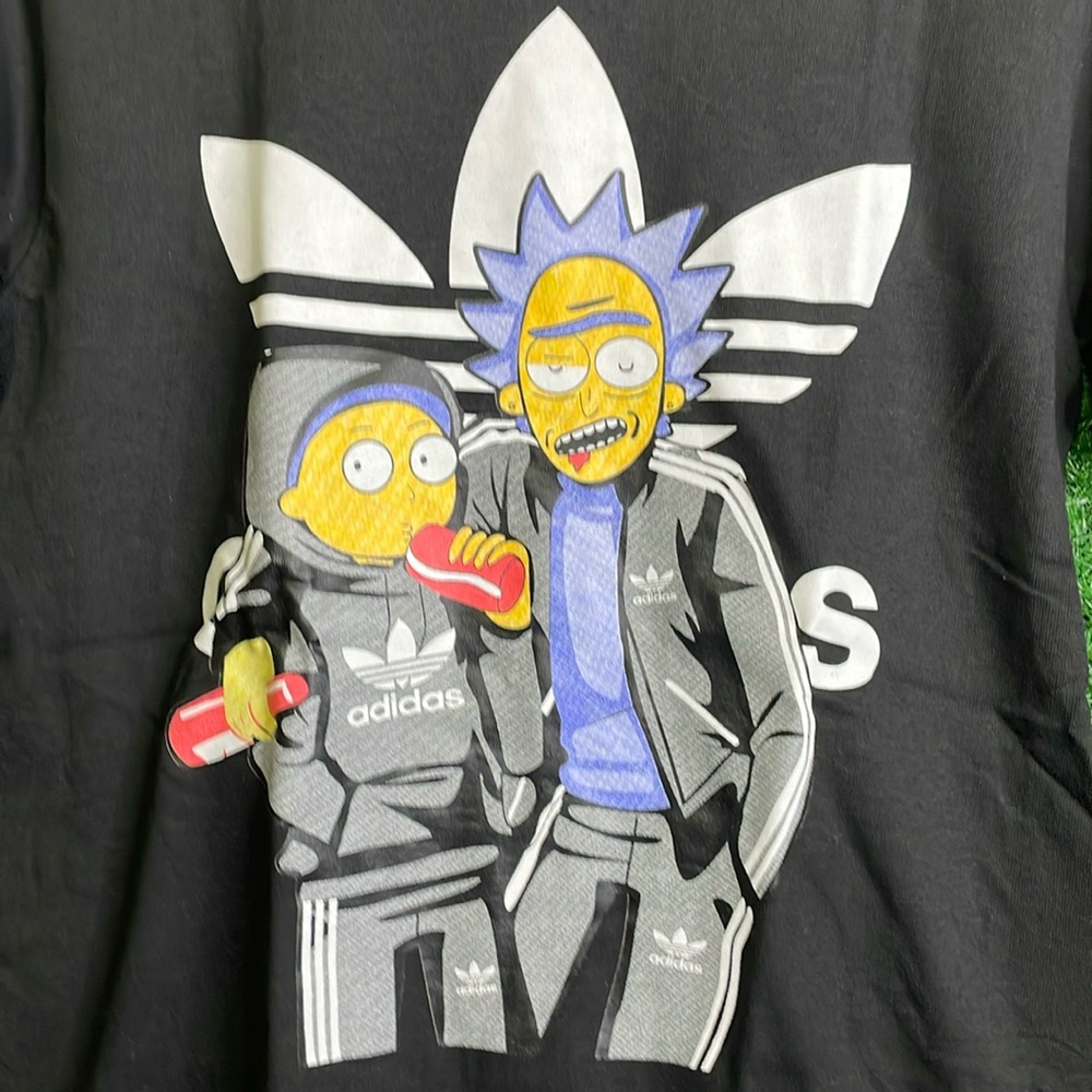 Rick & Morty Adidas Tee 🔥